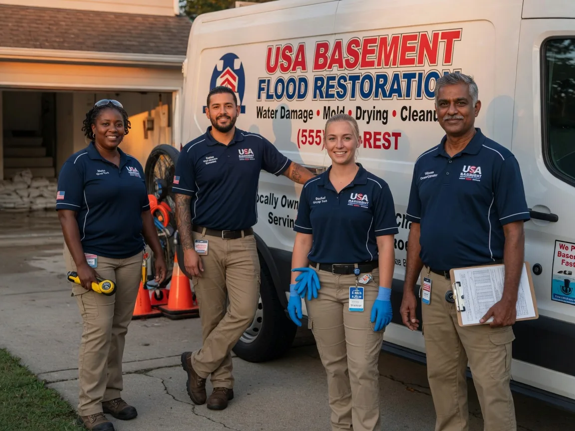 Basement Flood Cleanup company in North Freedom, WI