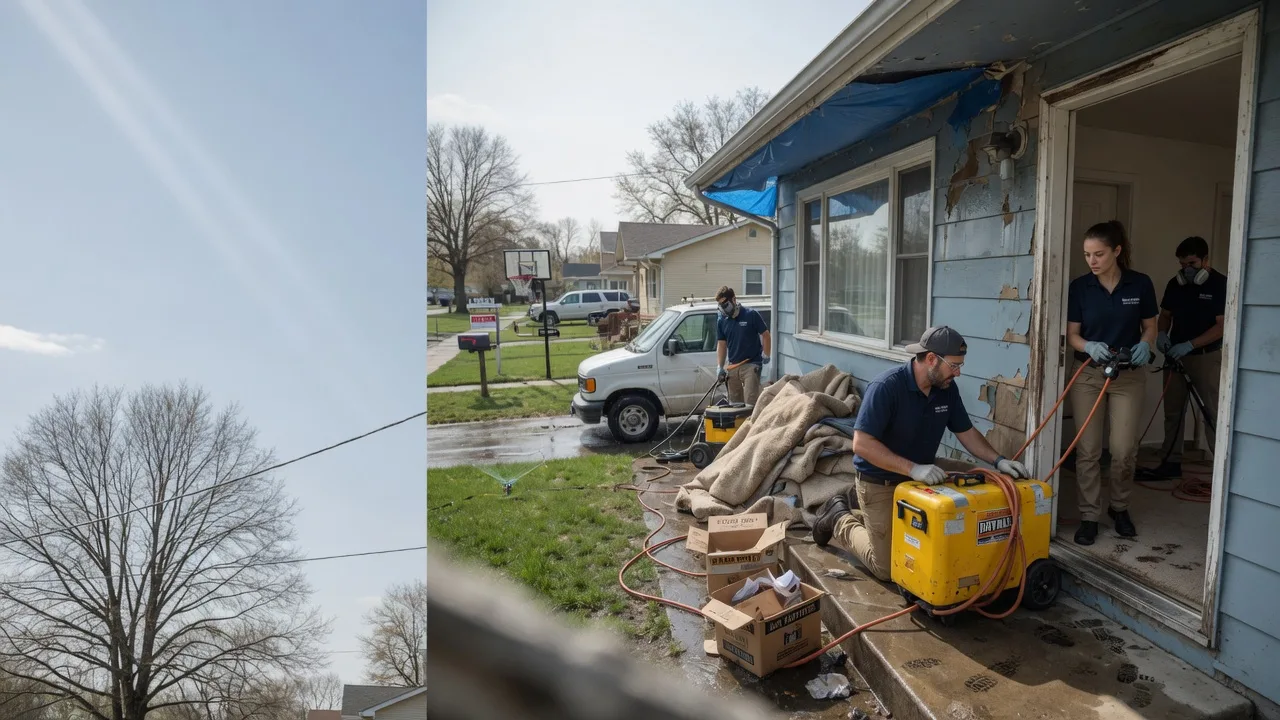 Basement Flood Cleanup in North Freedom, WI near me